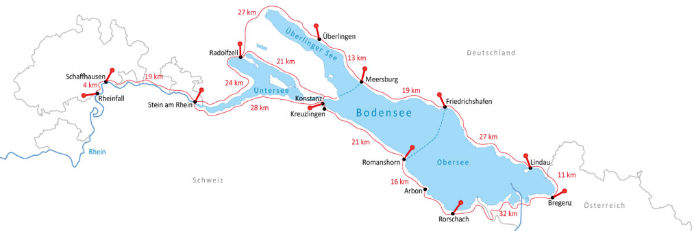 Bodenseeradweg bei ebuchen.com erleben